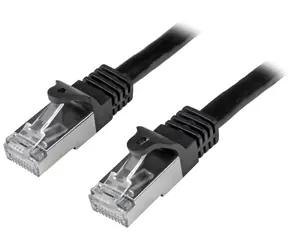 StarTech CAT6 SFTP černá / Patch kabel / 5 m / RJ-45 / PoE