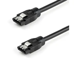 StarTech SATA černý / Kabel / SATA 7-pin - SATA 7-pin / 0,6 m / 6 Gbit/s