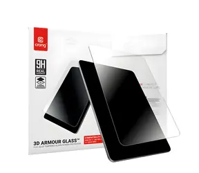 Crong 3D Armour Glass / Ochranné sklo / iPad Air 11" M3 (2025), iPad Air 11" M2 (2024), iPad Pro 11" (2022-2018)