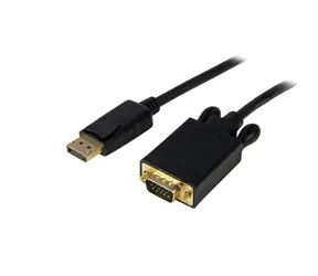 StarTech Redukce DisplayPort na VGA černá / Redukce / 2048×1280 px / 60 Hz / 1,8 m