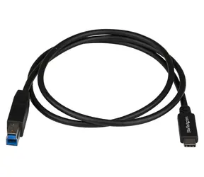 StarTech kabel USB-C na USB-B černá / Kabel / USB 3.1 10Gbps / 1 m