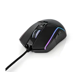 Nedis Herní myš / Herní myš / Kabelová / Nastavitelné DPI 800–7200 / 6 tlačítek / LED podsvícení