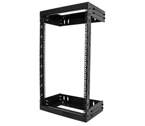 StarTech Nástěnný rozvaděč 18U černý / Nástěnný rozvaděč / 19" / Šířka 504 mm / Hloubka 508 mm / nosnost 90 kg