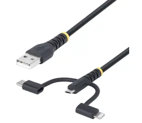 StarTech nabíjecí kabel USB-A na Micro-USB černá / Nabíjecí kabel / 1 m / USB 2.0