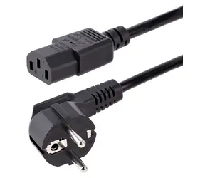 StarTech Napájecí kabel Schuko - C13 černá / Napájecí kabel / 1 m / 250 V / 10 A