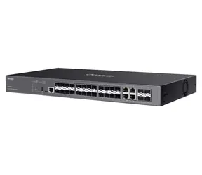 TP-Link 24-portový SFP switch / Switch / L3 Managed / Stackable / 20x SFP + 4x 10G SFP+