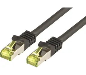 Mcab Cat7 SFTP kabel 3m černá / PIMF / LSZH