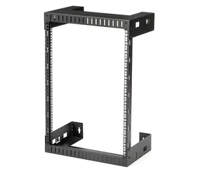 StarTech Nástěnný rozvaděč 15U černý / Rozvaděč / 19" / nosnost 90 kg / 505×310×775 mm