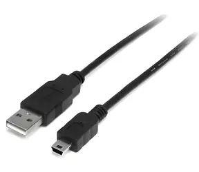 StarTech USB-A - Mini USB-B černá / Kabel / 1 m / USB 2.0 / 480 Mbps
