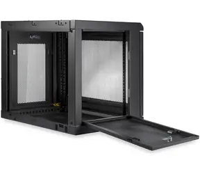 StarTech Rozvaděč nástěnný 9U černá / Rozvaděč / 600 x 450 mm / nosnost 90 kg