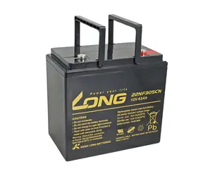 Long 22NF305CN / Olověný akumulátor / 12V / 62Ah / DeepCycle / konektor M6