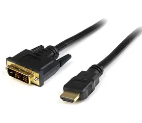 StarTech HDMI - DVI-D černá / Kabel / 0,5 m / M-M