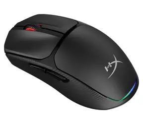 HyperX Pulsefire Fuse černá / Herní bezdrátová myš / optická / 3 200 DPI / 6 tlačítek / USB / BT
