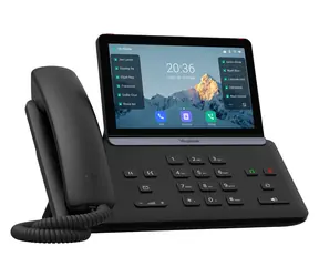 Yealink SIP-T88W černá / VoIP telefon / SIP / PoE / 7" dotykový LCD / GigE / 16 SIP účtů / Wi-Fi 6 / BT