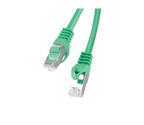 Lanberg FTP CAT6 20m zelená / Patch kabel / RJ45-RJ45 / Fluke Passed