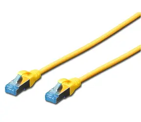 Digitus / Patch kabel / Cat5E / SF/UTP / žlutý / 2 m