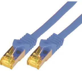 Mcab Cat7 SFTP modrá / Patch kabel / RJ-45 / LSZH / 7,5 m