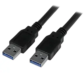 StarTech kabel USB-A - USB-A černá / Kabel / USB 3.0 / 3 m / 5 Gbps