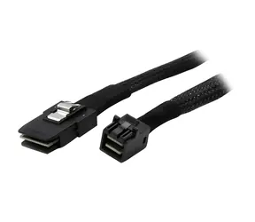 StarTech kabel Mini SAS HD SFF-8643 - Mini SAS SFF-8087 černá / Kabel SAS / 1 m