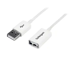 StarTech Prodlužovací kabel USB-A bílá / Prodlužovací kabel / USB-A - USB-A / 480 Mbit/s / 3 m