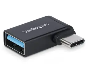 StarTech USB-C - USB-A adaptér černá / Adaptér / USB 5 Gbps / hliník