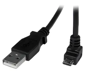 StarTech USB-A na Micro-USB lomený černá / Kabel / 2 m / USB 2.0 / 480 Mbit/s