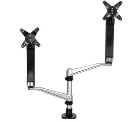 StarTech stohovatelný stojan pro 2 monitory / Stojan na monitor / nosnost 18 kg / do 30" / rotace 360°