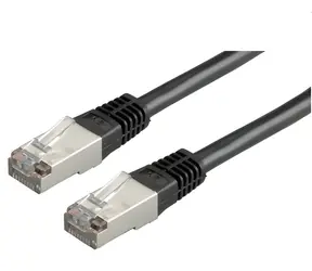 OEM Patch kabel FTP Cat5e černý / Síťový kabel / 5 m