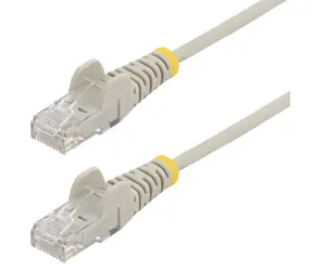 StarTech UTP CAT6 0,25m slim snagless šedá / Patch kabel / RJ45-RJ45