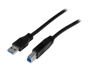 StarTech USB-A/USB-B černá / Kabel / USB 3.0 / 1 m