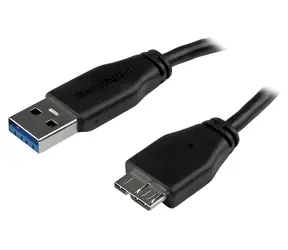 StarTech Kabel USB 3.0 A-Micro B 0,15 m černá / Kabel / USB 3.0 / 5 Gbit/s