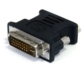 StarTech Adaptér DVI-I na VGA černá / Redukce / DVI-I / VGA / 10 ks / PVC