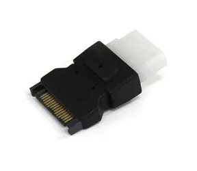 StarTech Napájecí adaptér SATA - LP4 černá / Adaptér / SATA 15-pin > LP4 4-pin