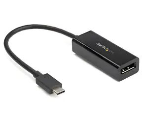 StarTech USB-C na DisplayPort černá / Adaptér / 8K 30Hz / HBR3