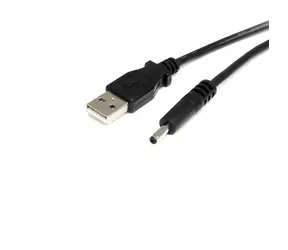 StarTech napájecí kabel USB na Barrel Typ H černá / Napájecí kabel / 5 V / 0,9 m