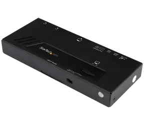 StarTech 2-portový HDMI switch černá / Přepínač / 4K / 7.1 kanálů / napájecí adaptér
