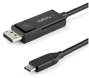 StarTech USB-C na DisplayPort 1.2 černá / Kabel / 1 m / 4K 60Hz / obousměrný