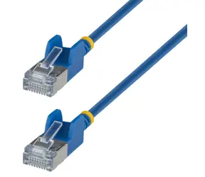 StarTech CAT6A Ultra Slim 4 m modrá / Patch kabel / RJ-45