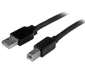 StarTech Aktivní kabel USB-A - USB-B černá / Kabel USB / 480 Mbit/s / 15 m