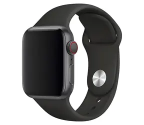 Devia Deluxe Sport černá / Řemínek pro Apple Watch / 44/45/46mm