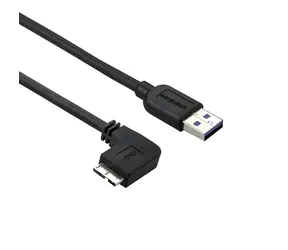 StarTech USB-A - Micro-USB B slim kabel černá / Kabel / USB 3.0 / 5 Gbit/s / 1 m