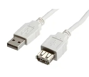 Value USB 2.0 kabel A-A / Prodlužovací kabel / M/F / 1,8 m