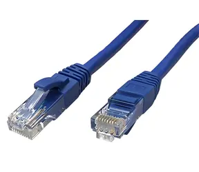 Lindy UTP patch kabel Cat.6 modrá / Patch kabel / kat. 6 / 2m / snag-proof