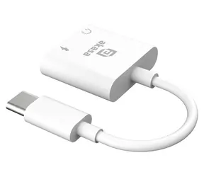 Akasa adaptér USB-C na 3,5mm jack / Redukce / Power Delivery