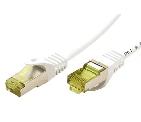Goobay S/FTP Cat7 0,25 m bílý / Síťový kabel / RJ45 / LSOH