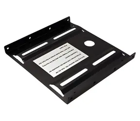 Goobay černá / Držák 2,5" HDD/SSD do 3,5" pozice / kovový