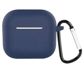 Devia Silicone Suit Case modrá / Pouzdro pro Apple AirPods 3 / Silikonové
