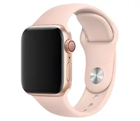 Devia Deluxe Sport Band 44/45/46mm Pink Sand / Sportovní řemínek pro Apple Watch