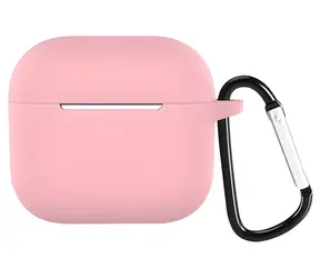 Devia Silicone Suit Case růžová / Pouzdro / Apple AirPods 3 / Silikonové