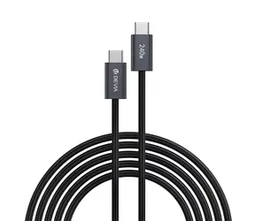 Devia Extreme Speed Series černá / Datový kabel / USB-C / 240W / 2 m